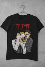 "Her Type" Vampire Couple's Shirt